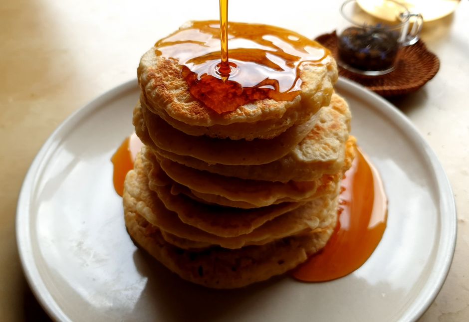 Amerikanska pannkakor glutenfria – tjocka och fluffiga (recept)