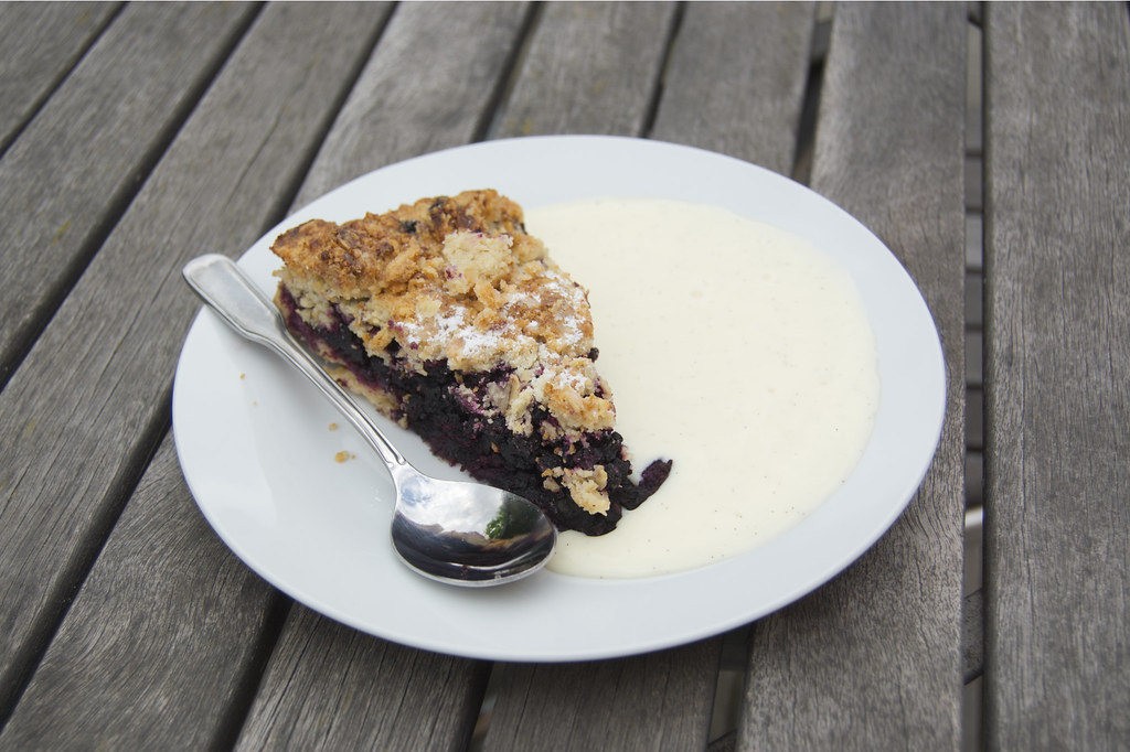 Glutenfri blåbärspaj – färska eller frysta bär (recept)