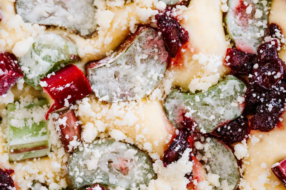 Glutenfri rabarberpaj – utan rinnig botten (recept)
