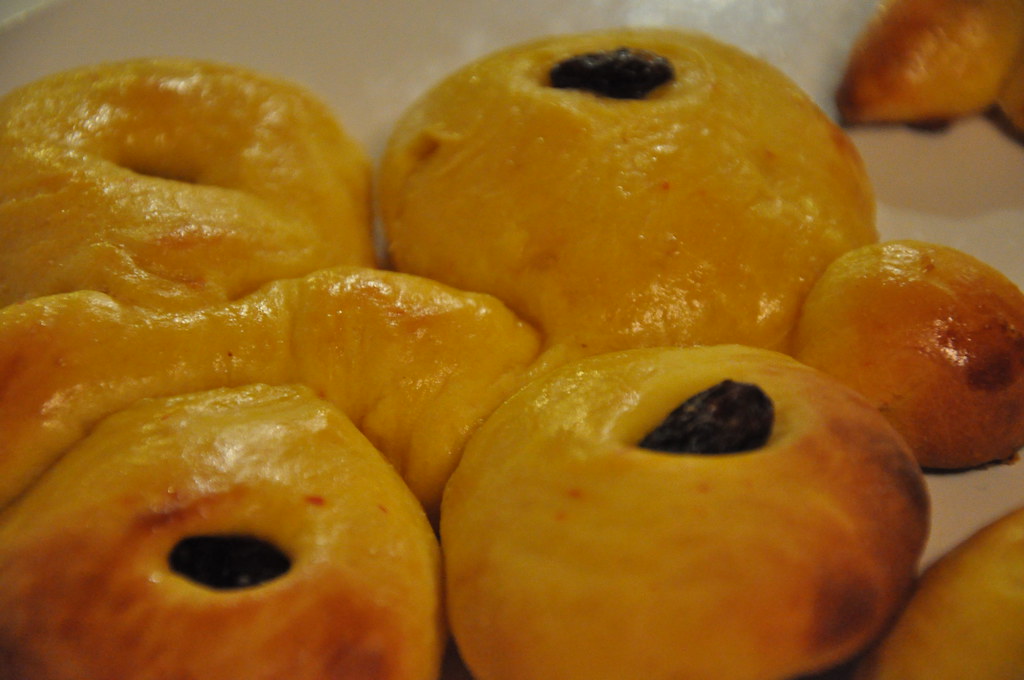 Glutenfria lussekatter och saffransbullar (recept)